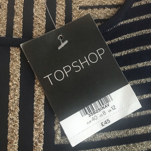 Topshop Art Deco Dress - Picture 2 of 5